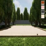 terrain de petanque en kit 50 m2