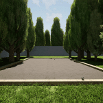 terrain de pétanque à Callas