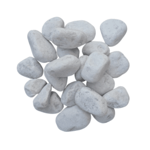 galet marbre blanc roulé 40/60