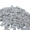 marbre blanc 8/12mm pour jardin zen