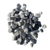Galet de marbre gris pour jardin