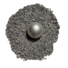 Sable stabilisé gris pour terrain de pétanque
