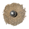 Sable stabilisé pour terrain de pétanque ocre Le Fanny