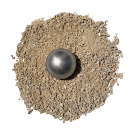Sable stabilisé pour terrain de pétanque ocre Le Fanny