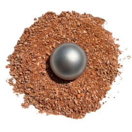 Sable stabilisé rose pour terrain de pétanque
