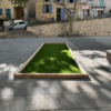 Terrain de pétanque éphémère  2m x 6m