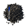 Pouzzolane concassée noire 10/20 pour jardin