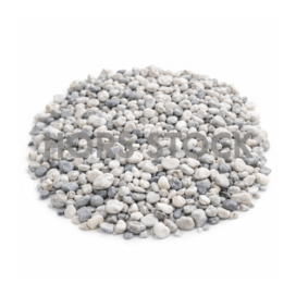 Galet blanc bleu 8-16 pour massif