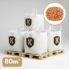 Pack de 4 big bag de brique 14/20 pour vos jardinières