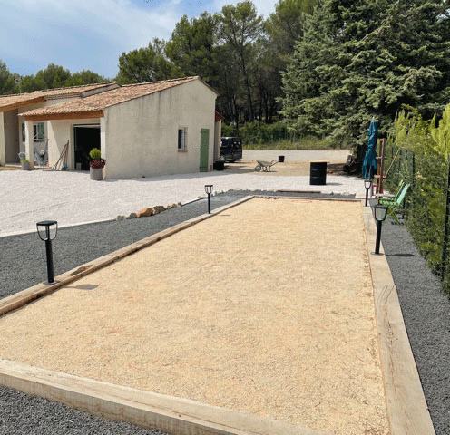 sable stabilisé pétanque
