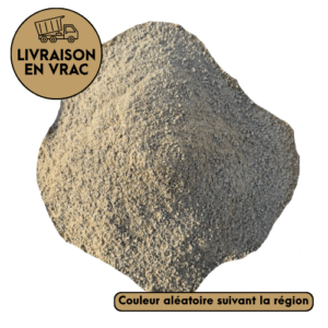 Sable à bâtir 0/4 mm en vrac