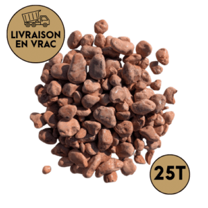 Galet marbre rose 25/40 mm en vrac