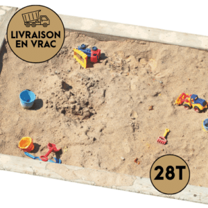 Sable de jeux en vrac