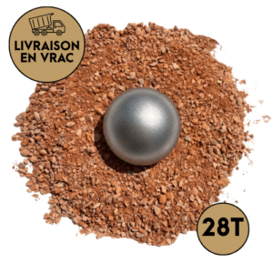 Sable stabilisé en vrac rose
